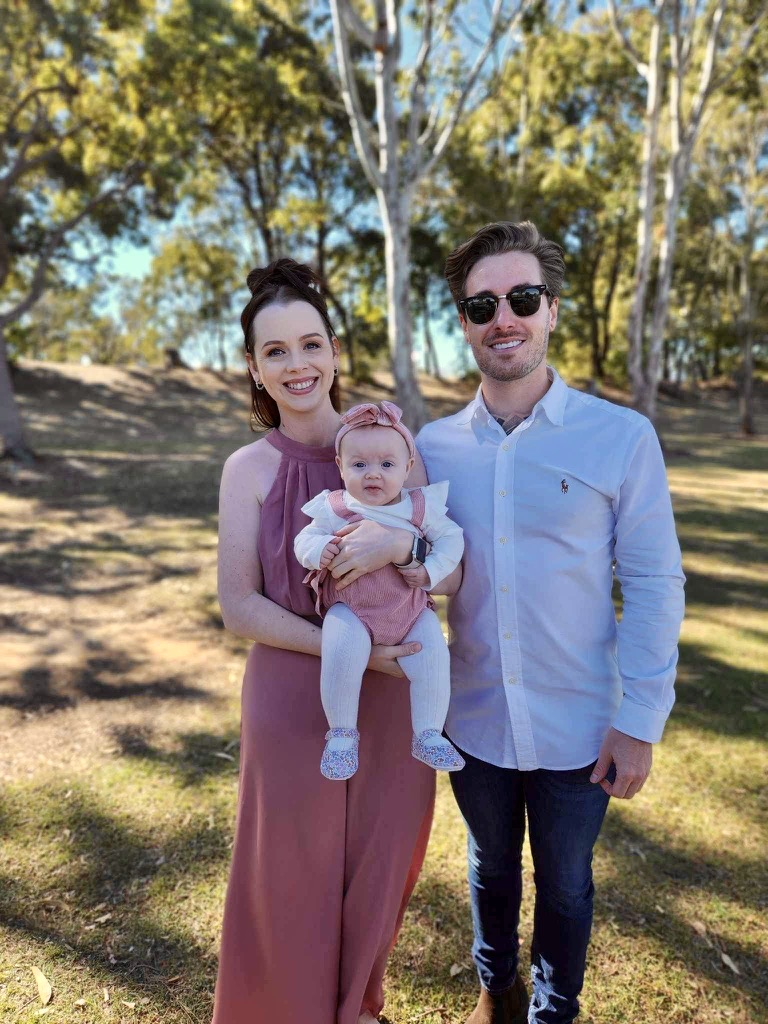 me, partner and child
